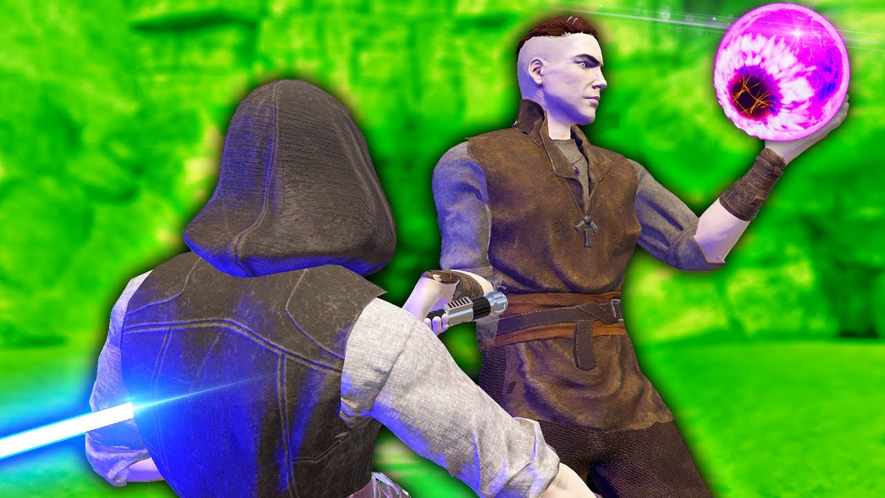 LIGHTSABER Duels In Multiplayer Get CRAZY Blade And Sorcery VR Mods