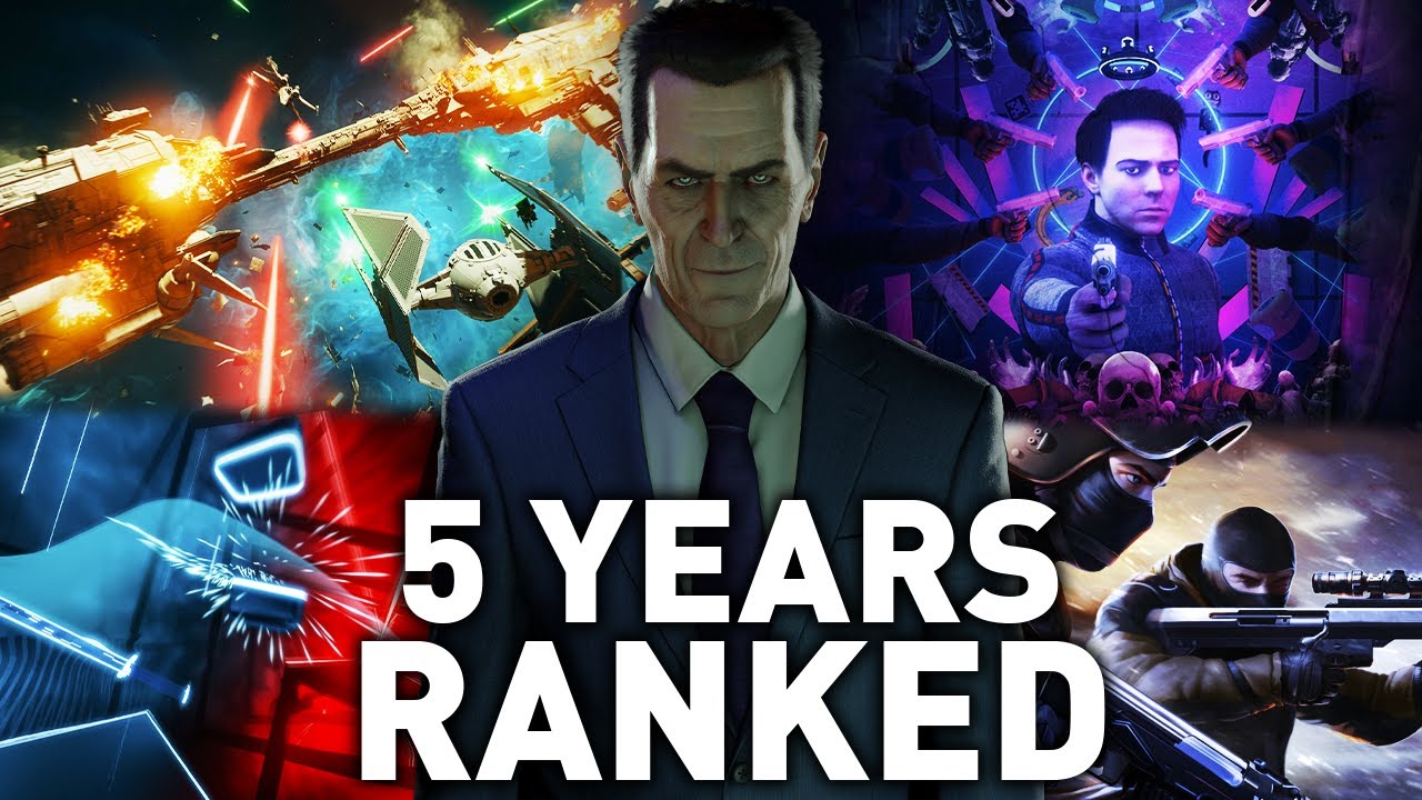 5 Years Of VR Games Ranked - Best VR Games Of All Time | UptimeVR