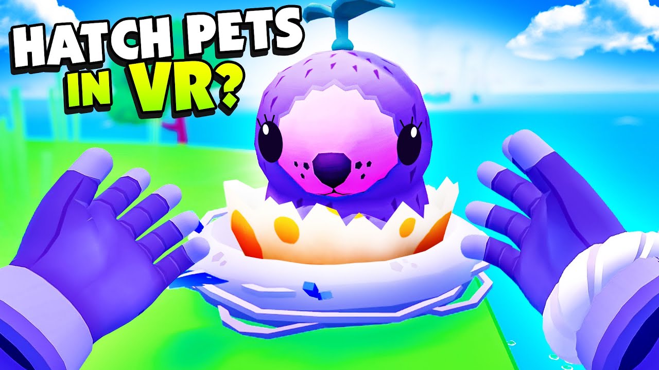 HATCHING Magic Mole Pets in VR – Garden of the Sea VR – UptimeVR